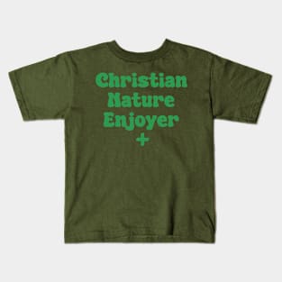 Christian Nature Enjoyer Kids T-Shirt